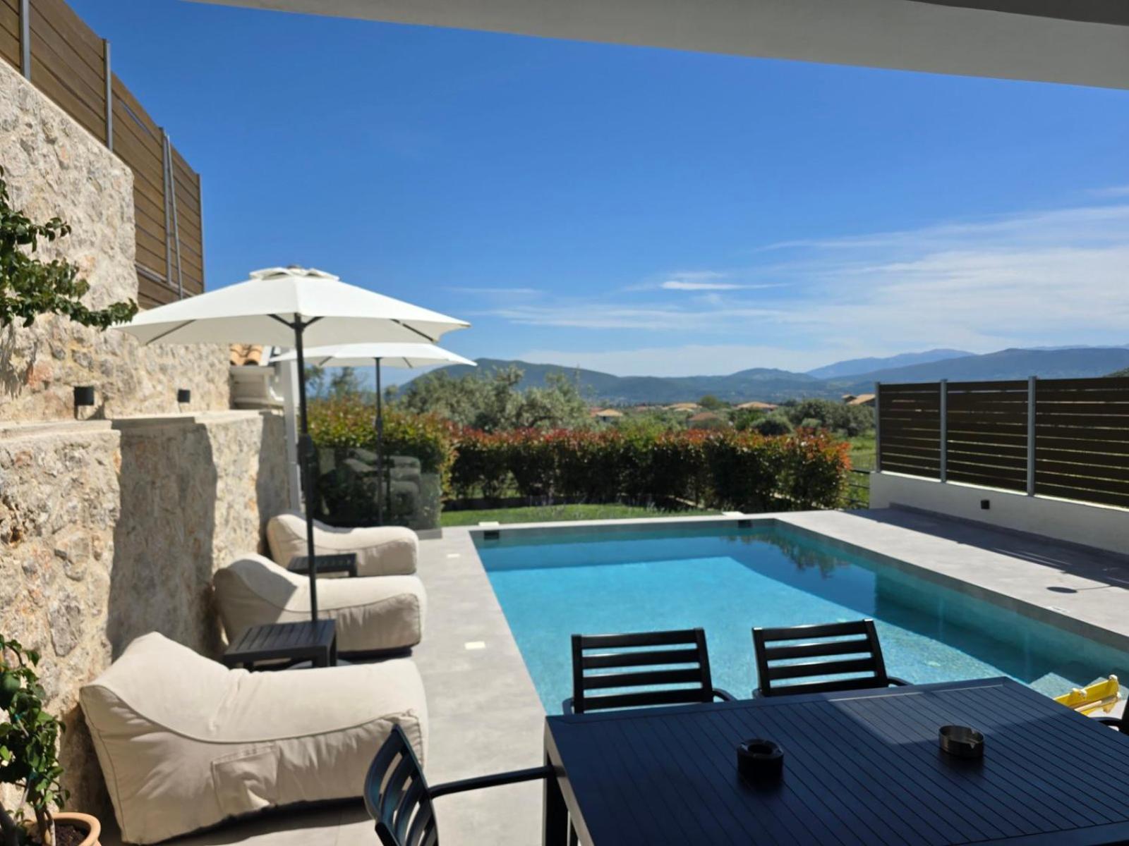 Nemesis Luxury Villas Apolpaina Exterior foto